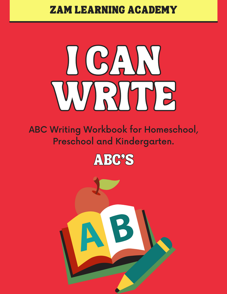 I Can Write My ABC's Workbook